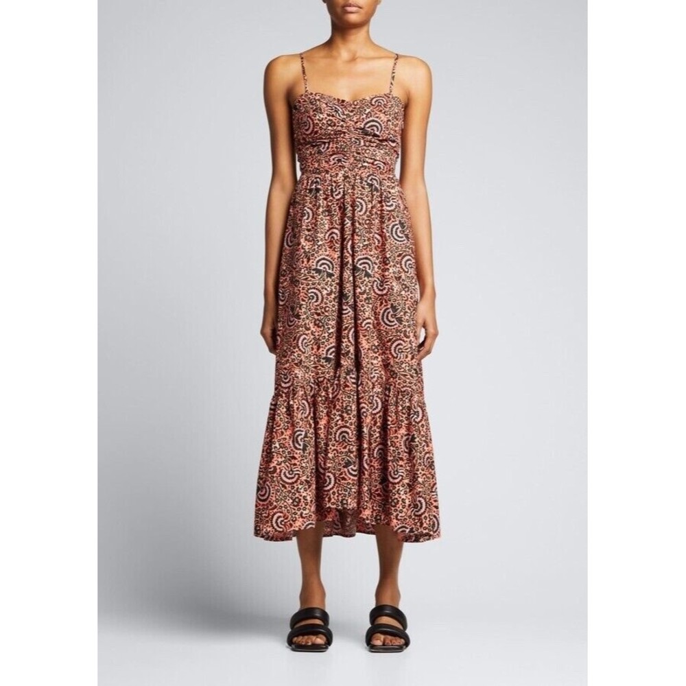 A.L.C. NWT Lilah Dress in Coral Multi Size 0  $495.00 - Picture 12 of 16